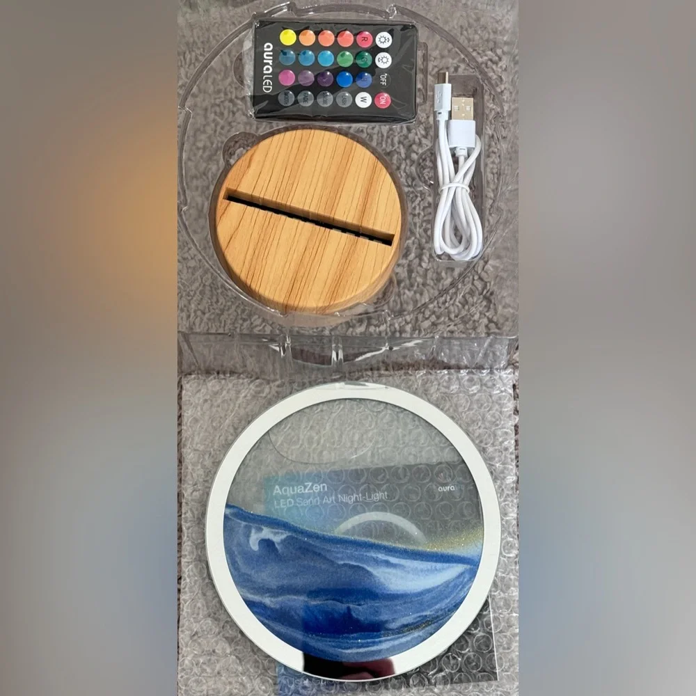 Aquazen Sand Art Night Light